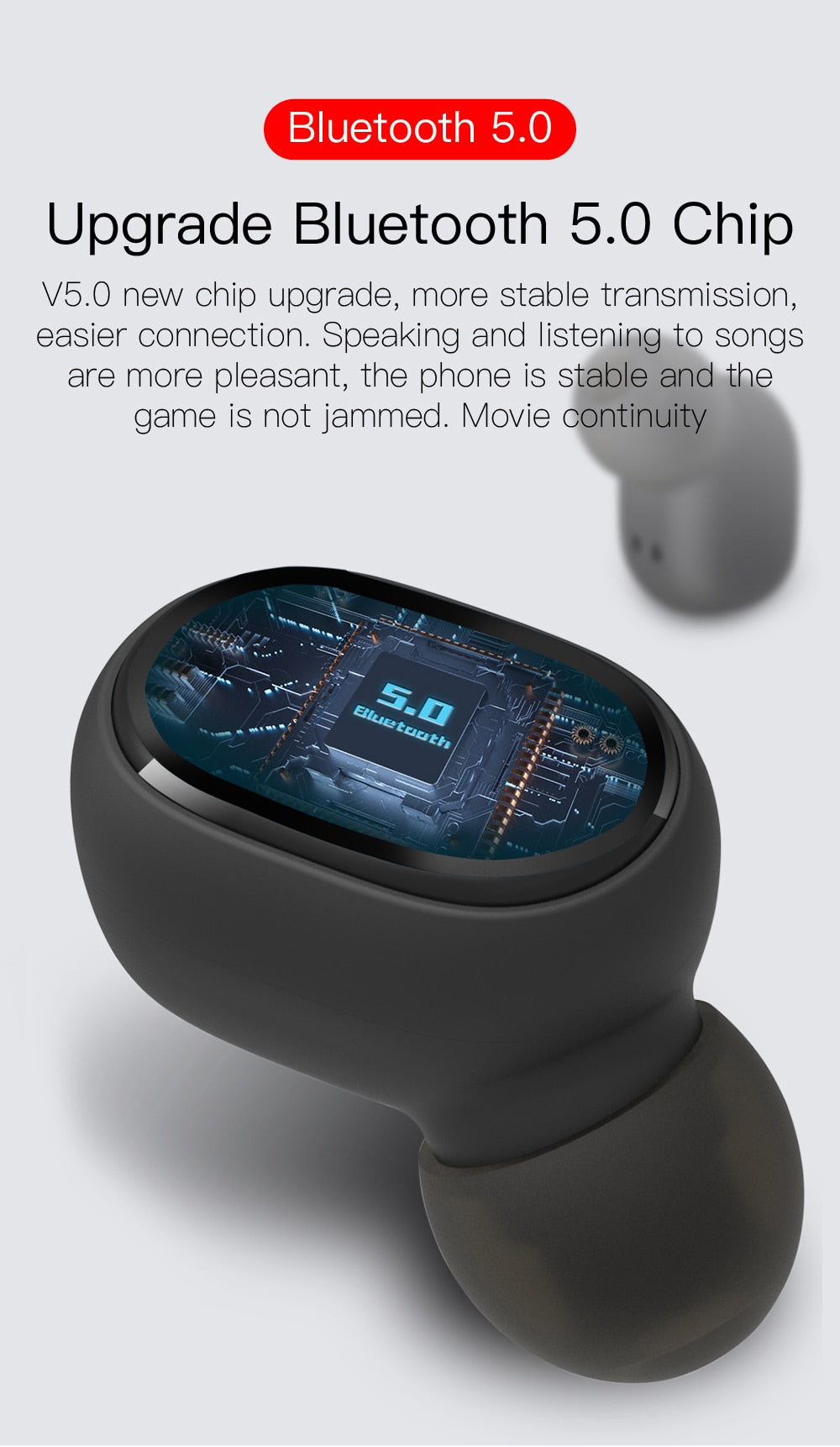 TWS E6S Bluetooth Earphones Wireless bluetooth headset Noise Cancelling Headsets With Microphone Headphones For Xiaomi Redmi