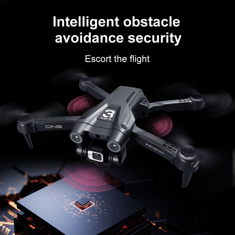 NEW Z908 Pro Drone 4K HD Professional ESC Dual Camera Optical Flow Localization 2.4G WIFi Obstacle Avoidance Quadcopter Toy